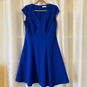 Calvin Klein Cobalt blue dress